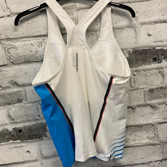 Blue and white Nike athletic top - Picture 2 of 4